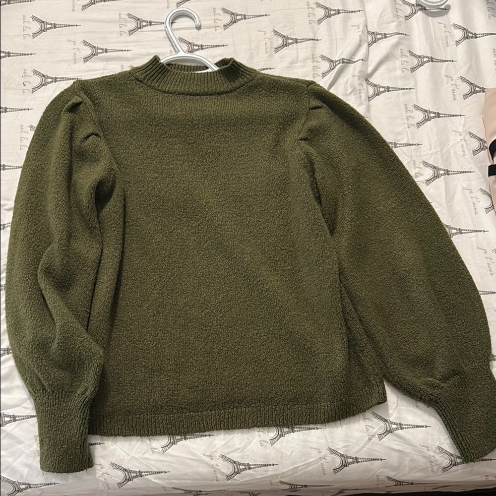 Olive Green Women's Sweater